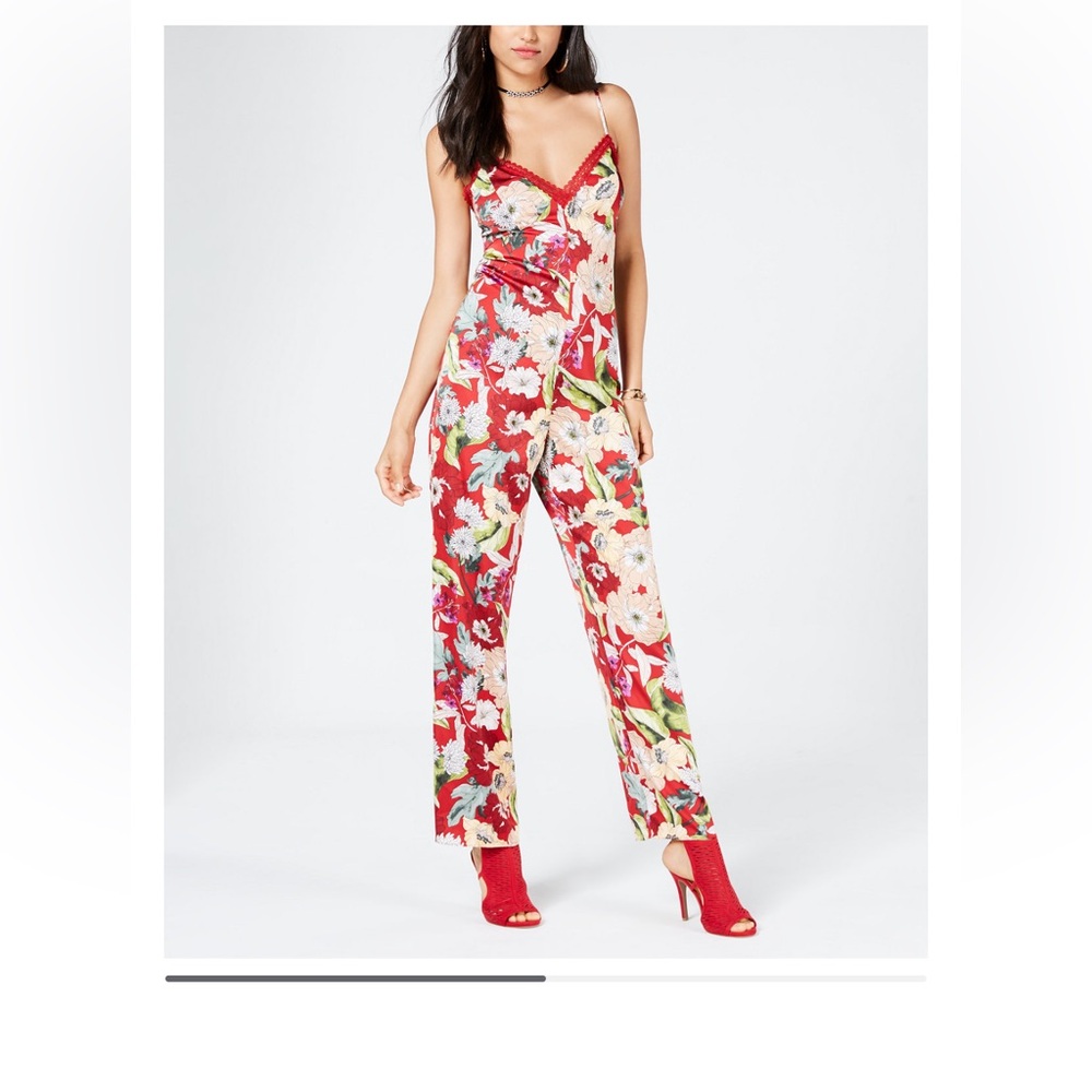 Guess silky Black pant jumpsuit